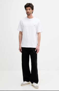 Хлопковая футболка BOSS Orange Te_section