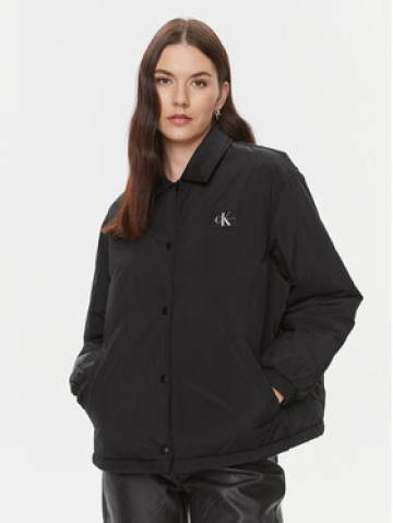 Calvin Klein Jeans Демісезонна куртка Skater J20J222589 Чорний Relaxed Fit Calvin Klein Jeans Демісезонна куртка Skater J20J222589 Чорний Relaxed Fit