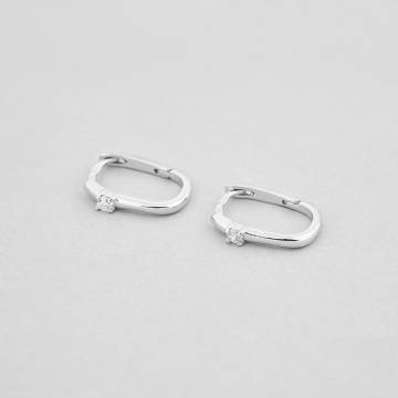 Серебряные серьги Minimal 5050-р Серебряные серьги Minimal 5050-р