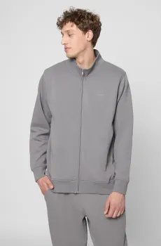 Мужская серая спортивная кофта Серый L PRPY PMSPRGHZE0030