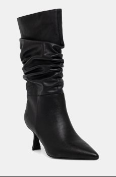 Кожаные сапоги Answear.LAB