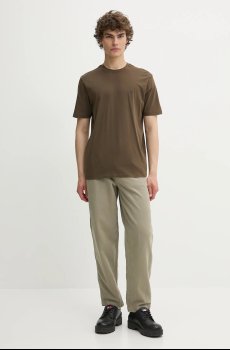 Брюки с примесью льна Superdry