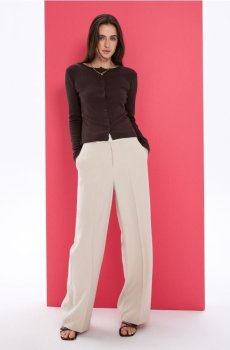 Штани-палаццо - нюдовий