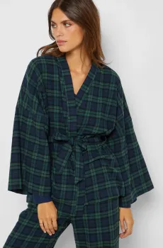 Женская рубашка в клетку JEANINE Разноцветный S Etam 6542656