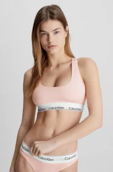 Женский розовый топ BRALETTE Розовый XS Calvin Klein 0000F3785E