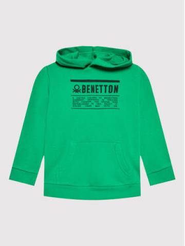 United Colors Of Benetton Світшот 3J68C200V Зелений Regular Fit United Colors Of Benetton Світшот 3J68C200V Зелений Regular Fit