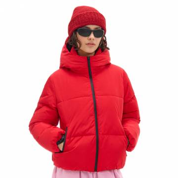 Cropp - Куртка з капюшоном - червоний Cropp - Куртка з капюшоном - червоний
