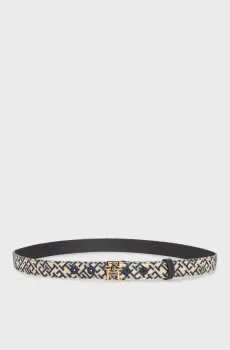 Женский ремень с узором JACQUARD 2.5 Разноцветный 75 Tommy Hilfiger AW0AW17497