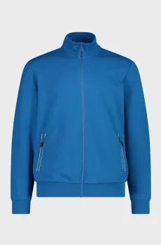Мужская синяя спортивная кофта CO JACKET Синий 48 CMP 34D7167-L988