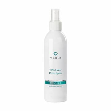 Спрей для смягчения ног Clarena Podo Line 20% Urea Podo Spray для профессионального использования, 200 мл Спрей для смягчения ног Clarena Podo Line 20% Urea Podo Spray для профессионального использования, 200 мл