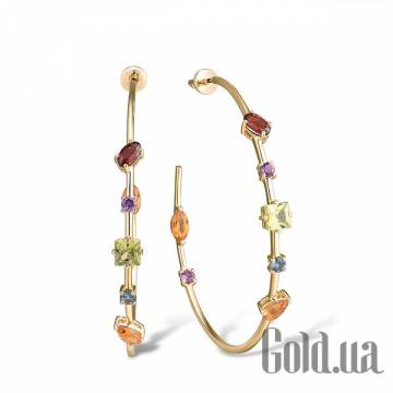Серьги-кольца Lurie Jewelry Серьги-кольца Lurie Jewelry
