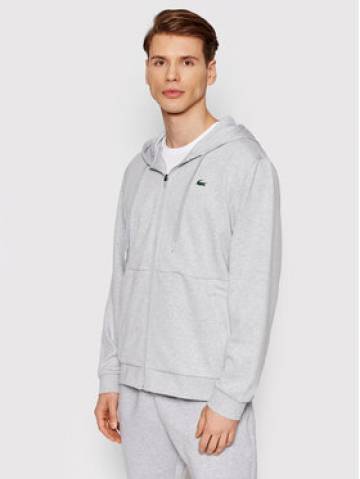 Lacoste Світшот SH9676 Сірий Regular Fit Lacoste Світшот SH9676 Сірий Regular Fit