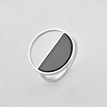 Серебряное кольцо Minimal КС-56-18 18 Серебряное кольцо Minimal КС-56-18 18