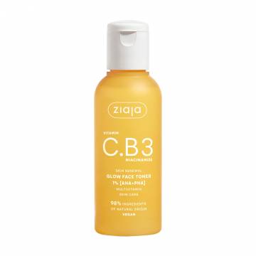 Уценка! Кислотный тоник для лица Ziaja Vitamin C.B3 Niacinamide, 120 мл Уценка! Кислотный тоник для лица Ziaja Vitamin C.B3 Niacinamide, 120 мл