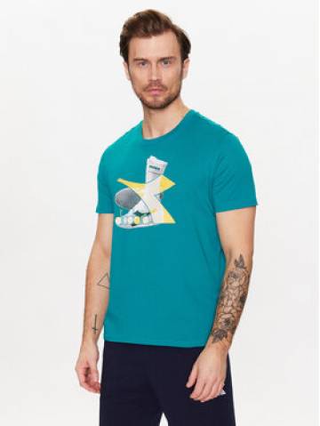 Diadora Футболка Ss Archive 102.179300 Голубий Regular Fit Diadora Футболка Ss Archive 102.179300 Голубий Regular Fit