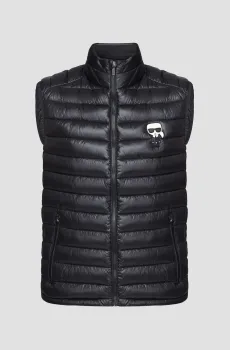 Мужской черный жилет Черный 56 Karl Lagerfeld 500590.505023;990