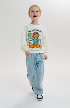Світшот crewneck Garfield - кремовий