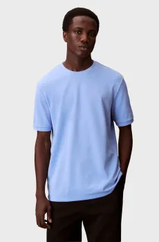 Чоловіча блакитна футболка TONAL Голубой XXL Calvin Klein LV04LF207G