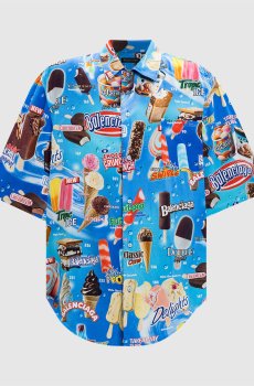 Синяя рубашка Sweet Treat