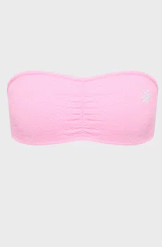 Женский розовый топ от купальника Розовый S Tommy Hilfiger UW0UW06521