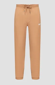 Мужские бежевые спортивные брюки Бежевый XL BOSS 50486640;260