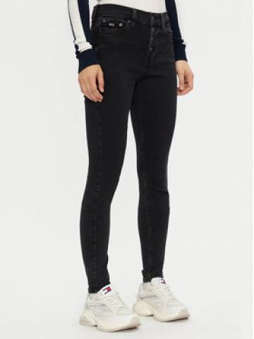 Tommy Jeans Джинси Nora DW0DW19543 Чорний Skinny Fit Tommy Jeans Джинси Nora DW0DW19543 Чорний Skinny Fit