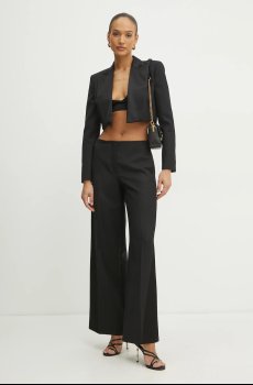 Брюки с примесью шерсти Pinko