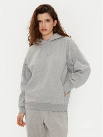adidas Світшот ALL SZN Fleece IY6760 Сірий Loose Fit adidas Світшот ALL SZN Fleece IY6760 Сірий Loose Fit