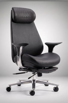 DROGO Amara Black Adjustable Seat Ergonomic Office Chair