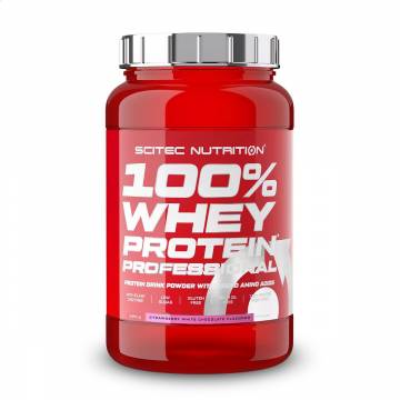 Протеин Scitec Nutrition 100% Whey Protein Professional Клубника и белый шоколад, в порошке, 920 г Протеин Scitec Nutrition 100% Whey Protein Professional Клубника и белый шоколад, в порошке, 920 г