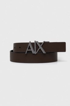 Двухсторонний кожаный ремень Armani Exchange
