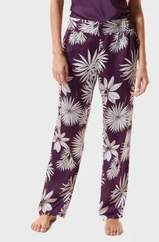 Женские фиолетовые брюки SINO Фиолетовый L Etam 6520934