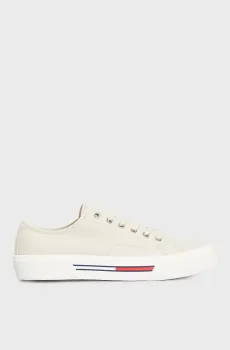 Мужские белые сникерcы Белый 44 Tommy Jeans EM0EM01155