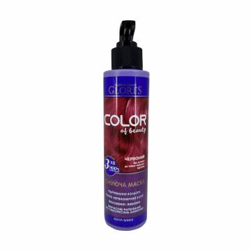 Тонирующая маска для волос Gloris Color Of Beauty Hair Mask Красный, 200 мл Тонирующая маска для волос Gloris Color Of Beauty Hair Mask Красный, 200 мл