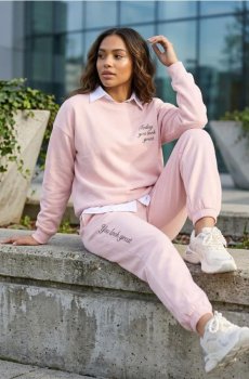 Джогери з м’якою внутрішньою стороною - рожевий