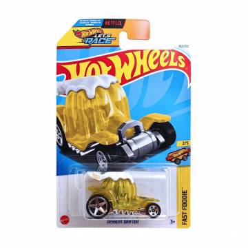 Базовый автомобиль Hot Wheels Dessert Drifter, желтый, от 3 лет, 11*3.5*11 см (5785) Базовый автомобиль Hot Wheels Dessert Drifter, желтый, от 3 лет, 11*3.5*11 см (5785)