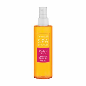 Увлажняющее масло для тела Dr Irena Eris Spa Resort Vibrant Rio Moisturizing Body Oil SPF 50, 200 мл Увлажняющее масло для тела Dr Irena Eris Spa Resort Vibrant Rio Moisturizing Body Oil SPF 50, 200 мл