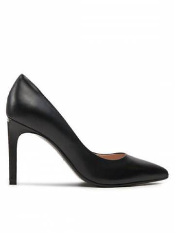Calvin Klein Туфлі на шпильці Heel Pump 90 Lth HW0HW02110 Чорний Calvin Klein Туфлі на шпильці Heel Pump 90 Lth HW0HW02110 Чорний