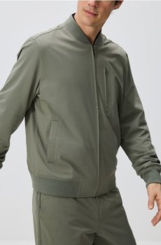 Reserved - Куртка бомбер - антрацитовий - ZU292-86X