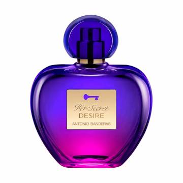 Antonio Banderas Her Secret Desire Туалетная вода женская, 80 мл Antonio Banderas Her Secret Desire Туалетная вода женская, 80 мл