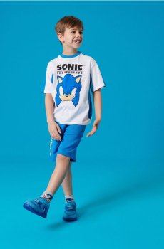 Трикотажний комплект Sonic The Hedgehog - синій