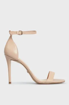 Женские кожаные бежевые босоножки Бежевый 36 Arezzo A0262400560293U