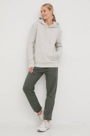 Кофта Arkk Copenhagen unisex цвет серый с капюшоном меланж Кофта Arkk Copenhagen unisex цвет серый с капюшоном меланж