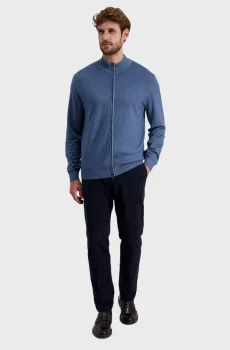 Мужской синий шерстяной кардиган Синий XL Pierre Cardin PC.-C5 50709.5037