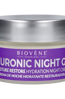 Восстанавливающий увлажняющий ночной крем для лица Biovene Hyaluronic Night Glow, 50 мл