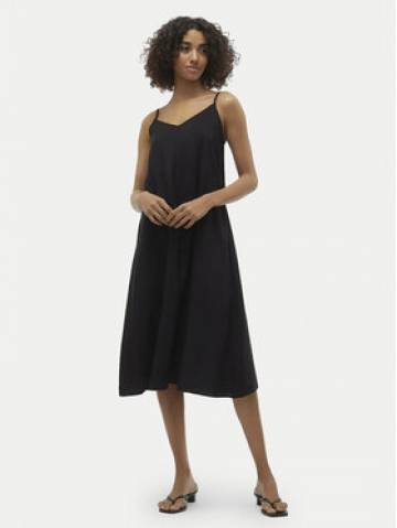 Vero Moda Літня сукня Josie 10303398 Чорний Regular Fit Vero Moda Літня сукня Josie 10303398 Чорний Regular Fit