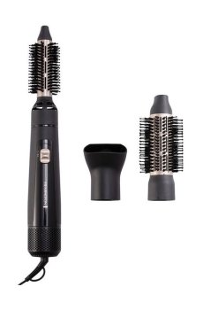 Фен-щетка для волос Remington Blow Dry & Style Caring 3 насадки, черный (AS7300)