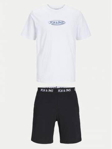 Jack&Jones Junior Набір футболка і спортивні шорти Oliver 12257172 Білий Standard Fit Jack&Jones Junior Набір футболка і спортивні шорти Oliver 12257172 Білий Standard Fit