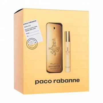 Парфюмированный набор мужской Rabanne 1 Million (туалетная вода, 100 мл + туалетная вода, 20 мл) Парфюмированный набор мужской Rabanne 1 Million (туалетная вода, 100 мл + туалетная вода, 20 мл)