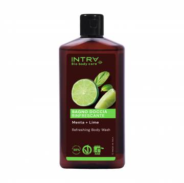 Гель для душа Intra Organic Refreshing Body Wash Revitalizing Mint and Lime освежающий, 400 мл Гель для душа Intra Organic Refreshing Body Wash Revitalizing Mint and Lime освежающий, 400 мл